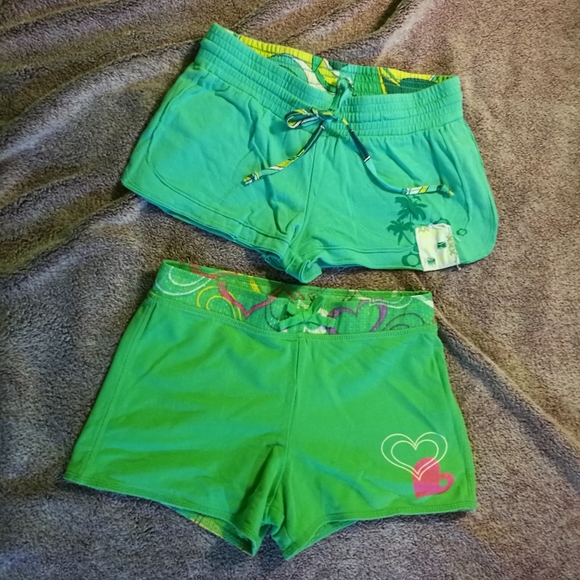 Girls L Reversible & Adjustable Shorts Lot - Picture 3 of 8